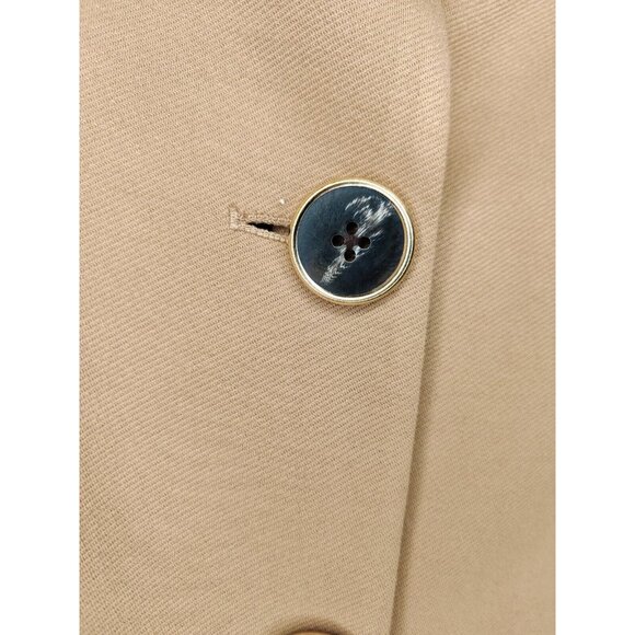 CHICO'S $159 Faux Fur Collar Leopard Swing Jacket Lined Size 0 (Small-4) - Picture 3 of 11